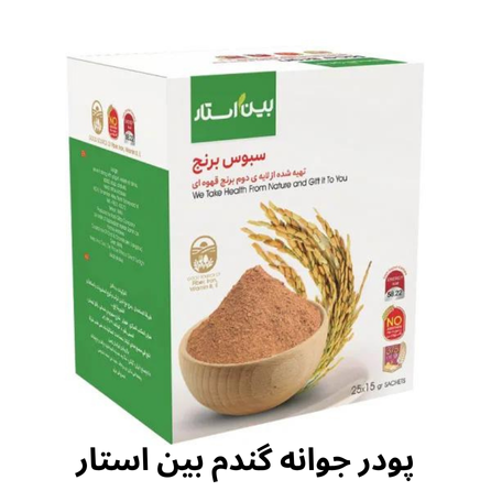 پودر جوانه گندم بین استار